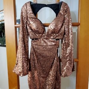 NWT Rachel Allan DRESS SZ 2